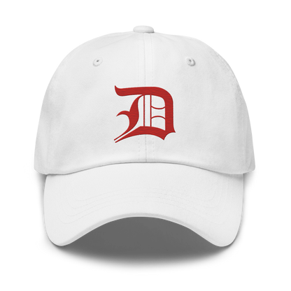 Detroit 'Old English D' Dad Hat (Aliform Red)