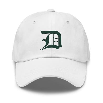 Detroit 'Old English D' Dad Hat (Laconic Green)