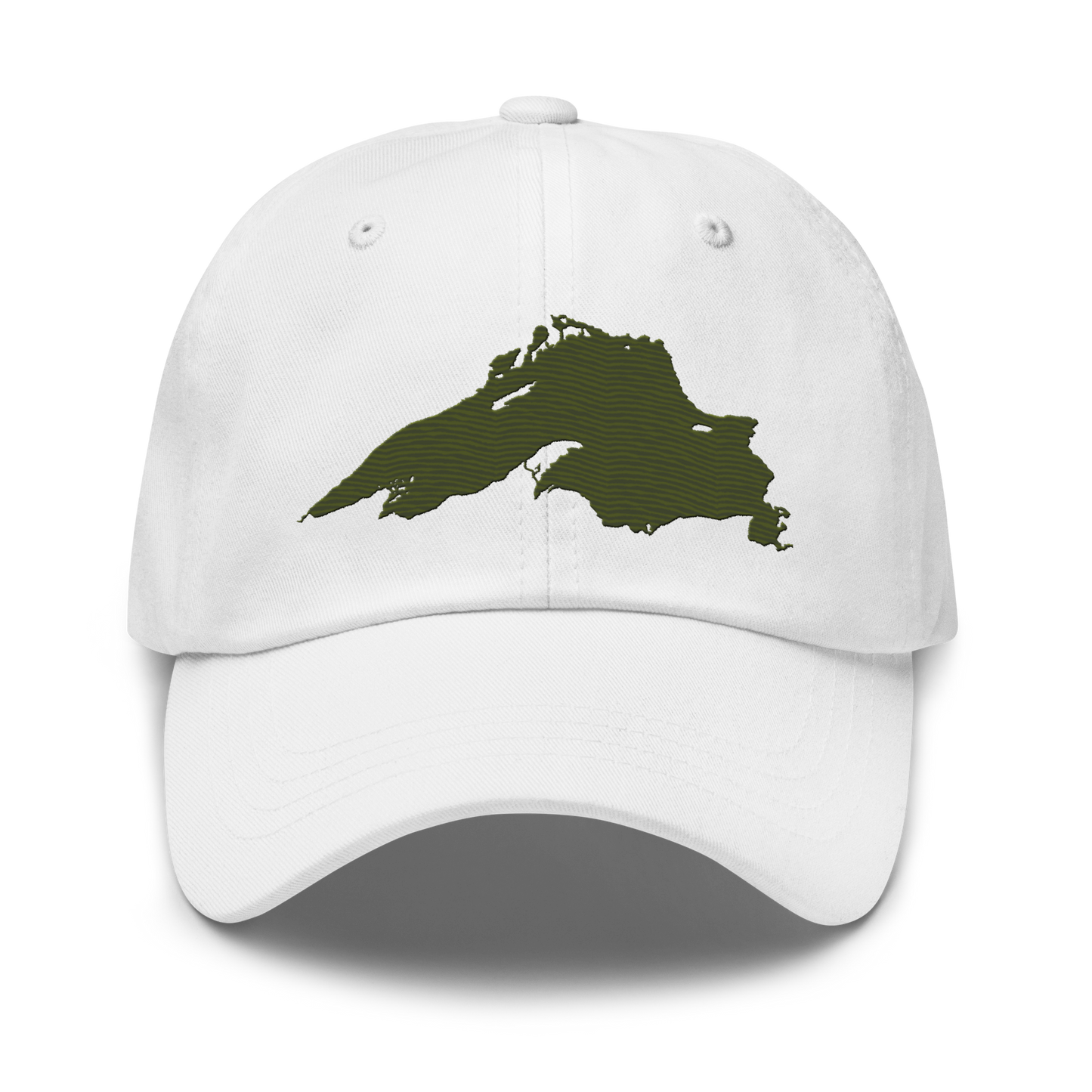 Lake Superior Dad Hat | Army Green