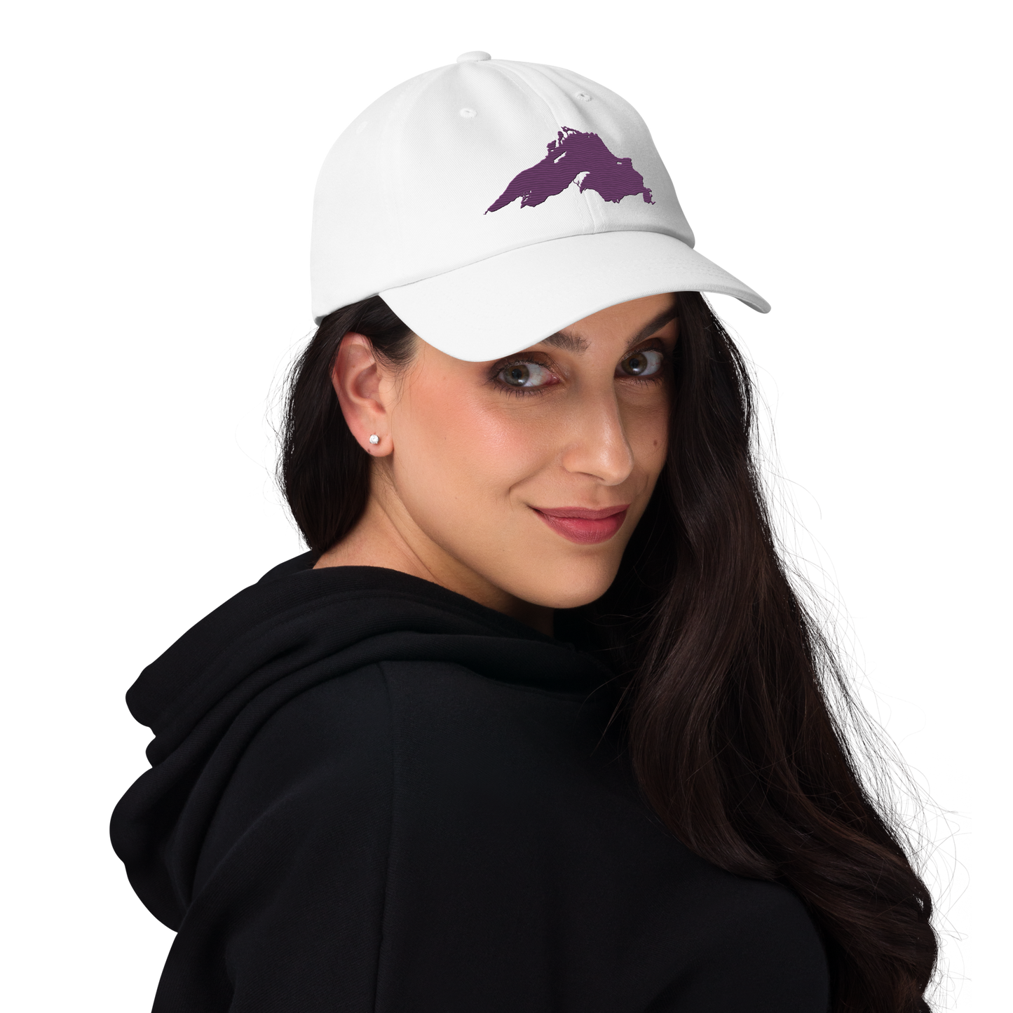 Lake Superior Dad Hat | Plum