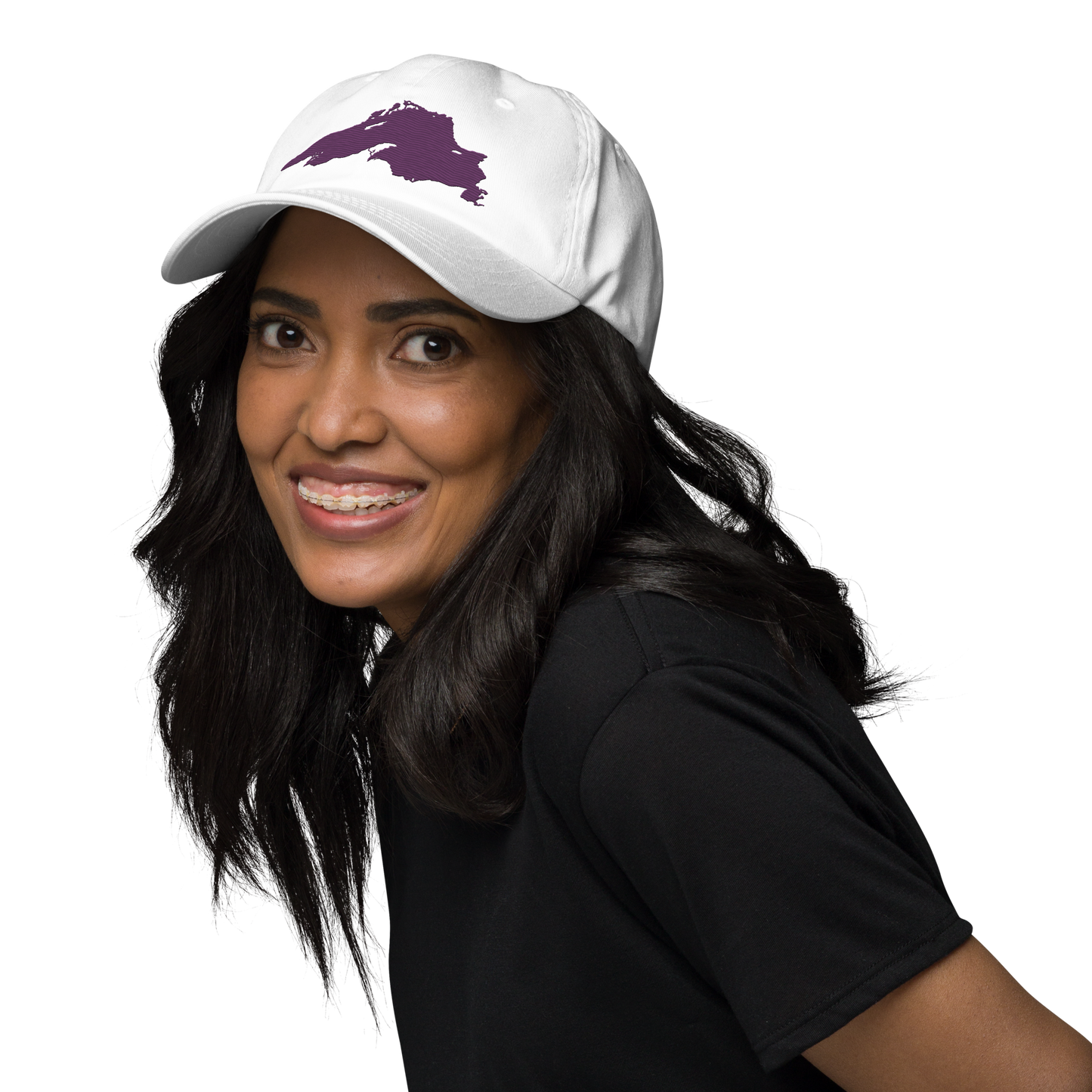 Lake Superior Dad Hat | Plum