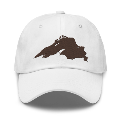 Lake Superior Dad Hat | Hickory Brown