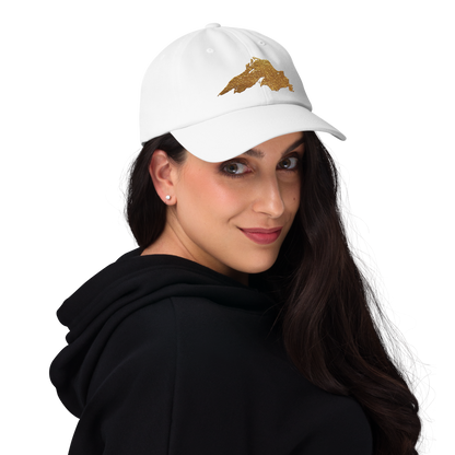 Lake Superior Dad Hat | Gold Edition