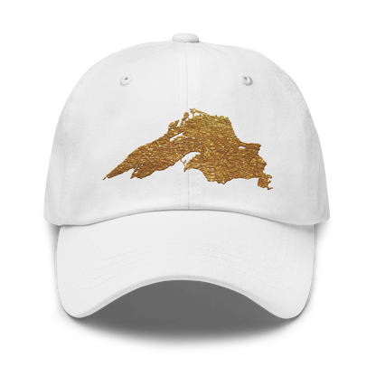 Lake Superior Dad Hat | Gold Edition