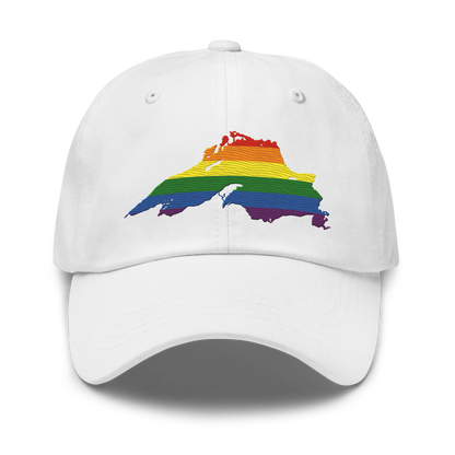 Lake Superior Dad Hat | Rainbow Pride Edition