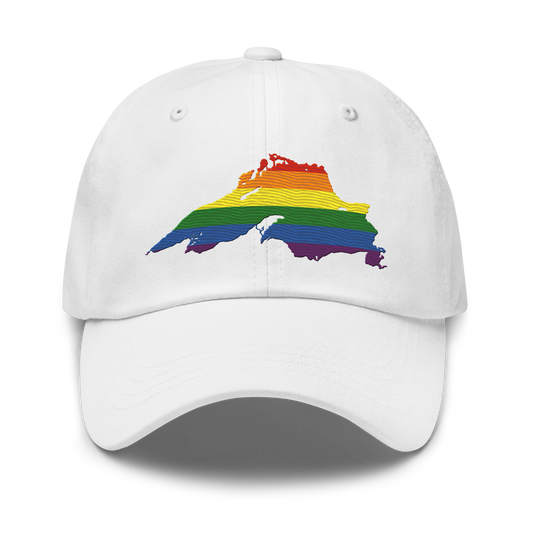 Lake Superior Dad Hat | Rainbow Pride Edition