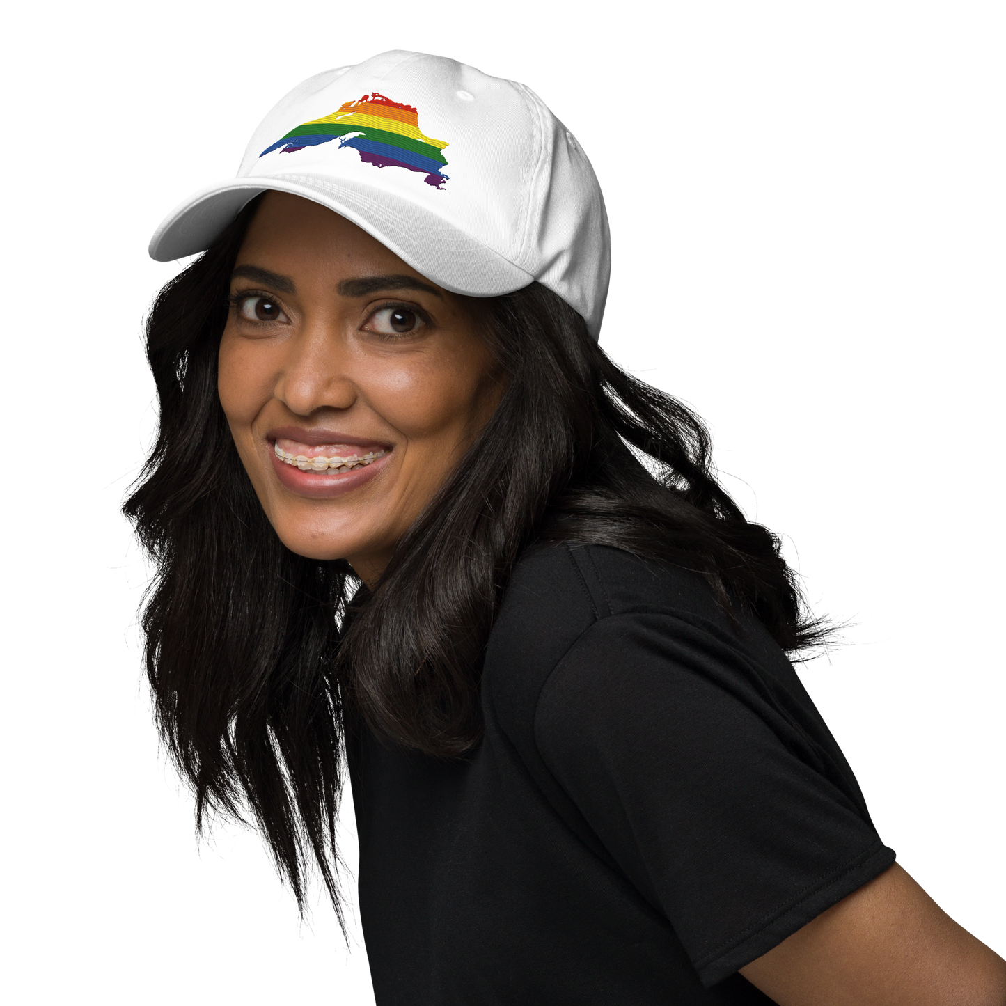 Lake Superior Dad Hat | Rainbow Pride Edition