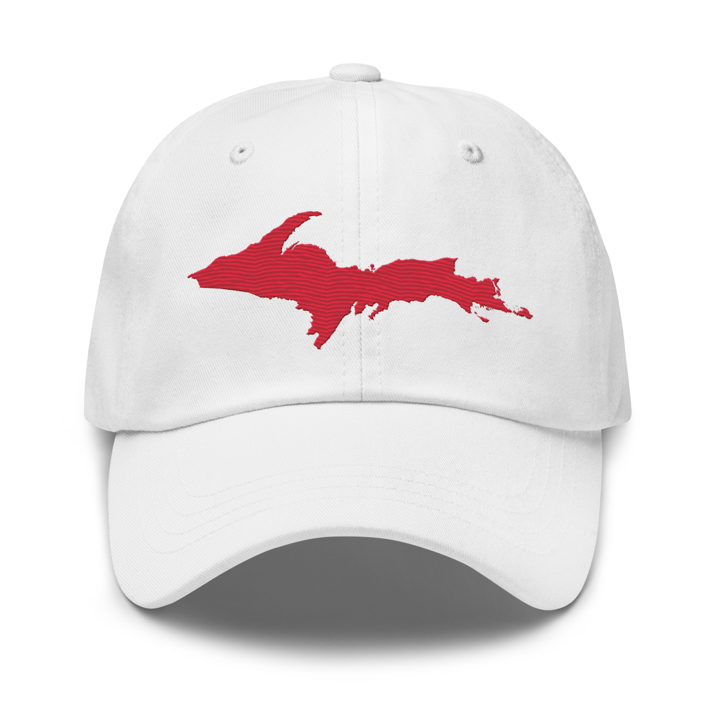 Upper Peninsula Dad Hat | Lighthouse Red