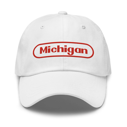 'Michigan' Dad Hat (Video Game Parody)