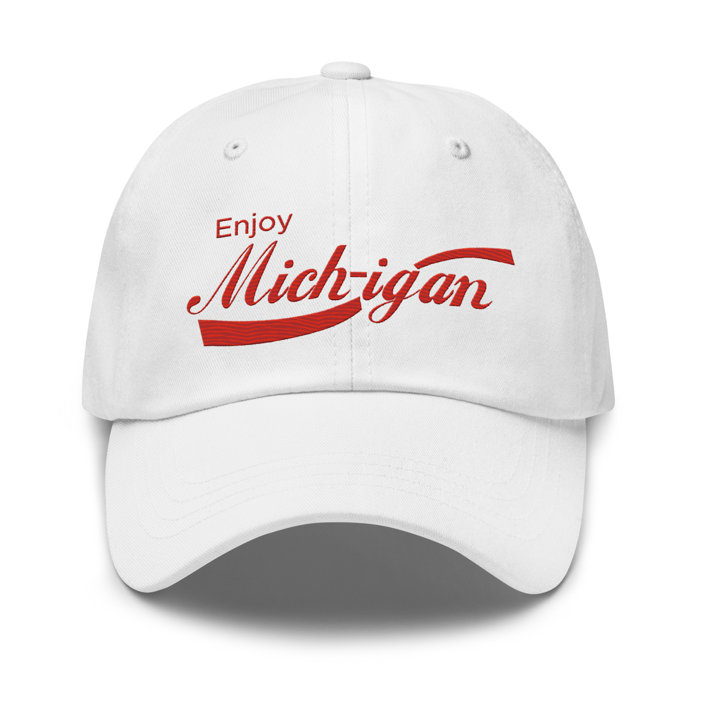 'Enjoy Michigan' Dad Hat (Sodapop Parody)