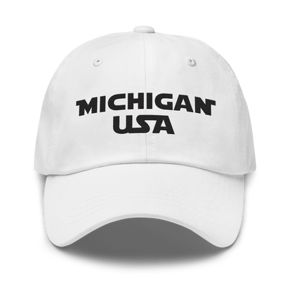 'Michigan USA' Dad Hat (Epic Sci-Fi Parody)