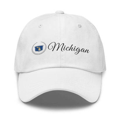 'Michigan' Dad Hat (Luxury Vehicle Parody)