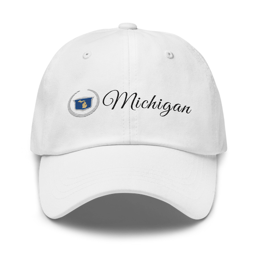 'Michigan' Dad Hat (Luxury Vehicle Parody)