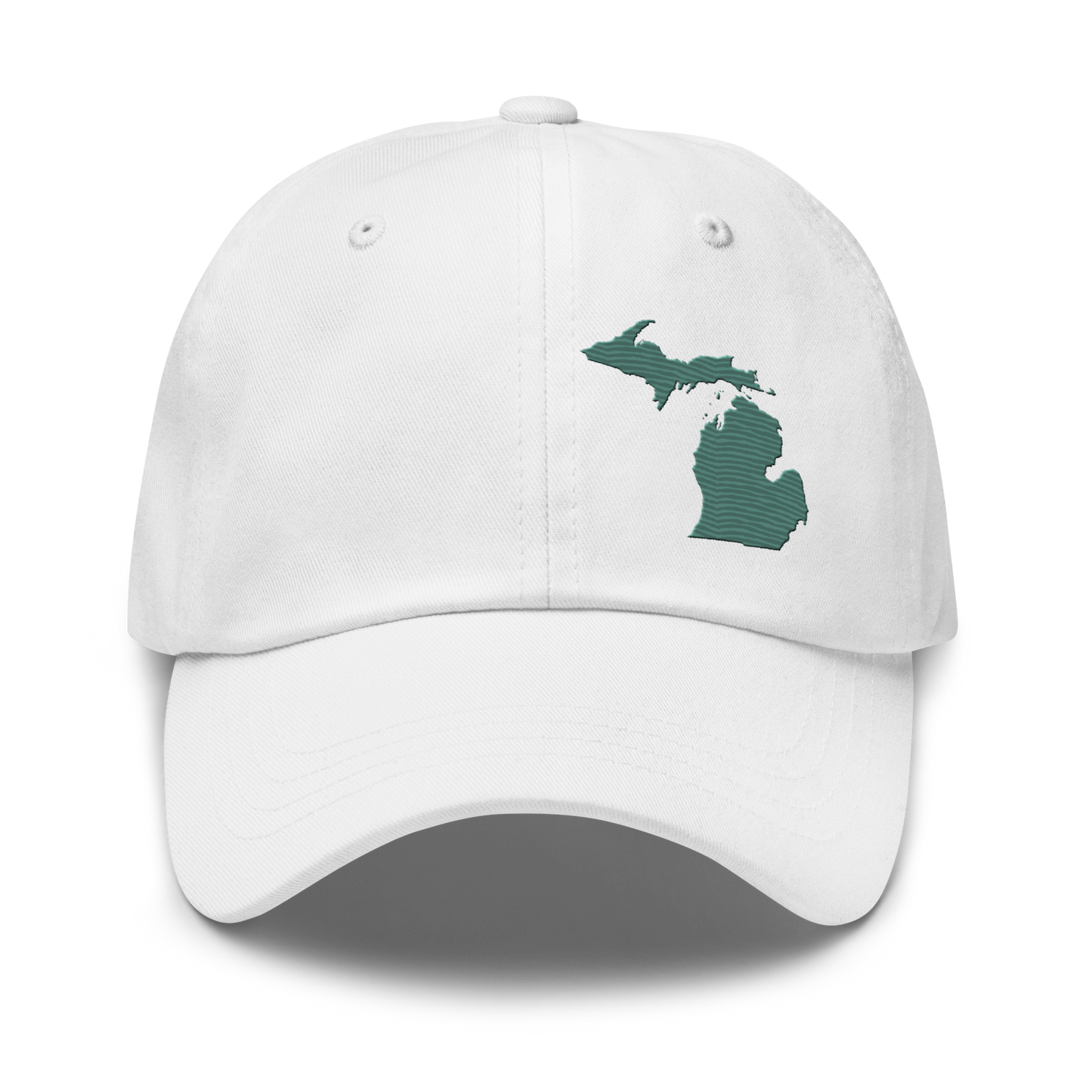 Michigan Dad Hat | Copper Green Outline