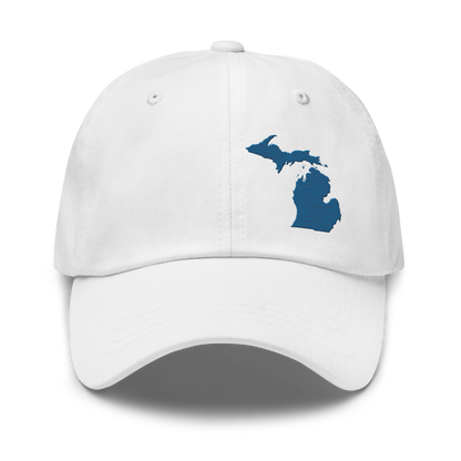 Michigan Dad Hat | Blueberry Outline