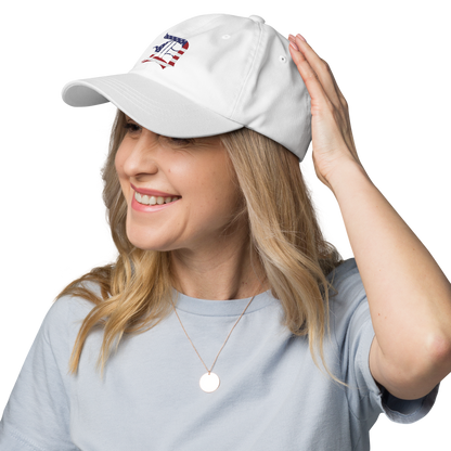 Detroit 'Old English D' Dad Hat (Patriotic Edition)