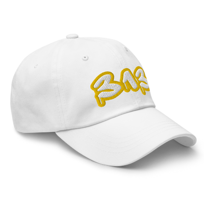 Detroit '313' Dad Hat (Tag Font w/ Gold Stroke)