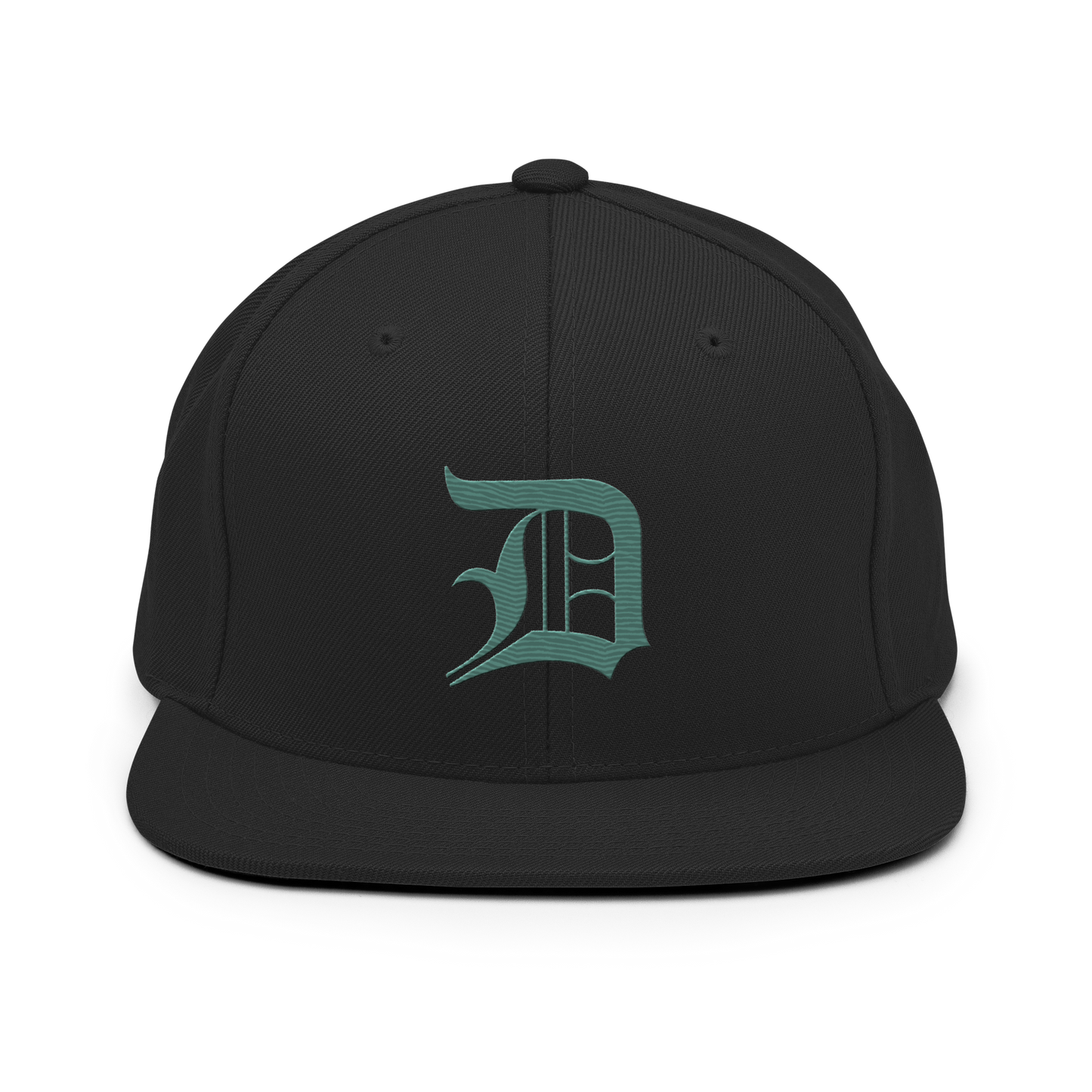 Detroit 'Old English D' Vintage Snapback (Copper Green)