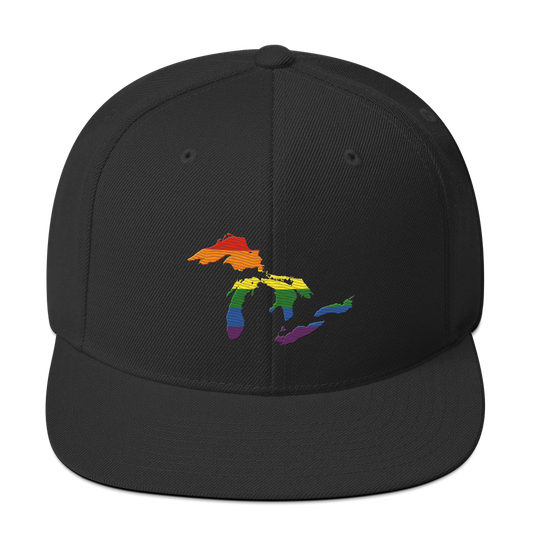 Great Lakes Vintage Snapback (Rainbow Pride Edition)