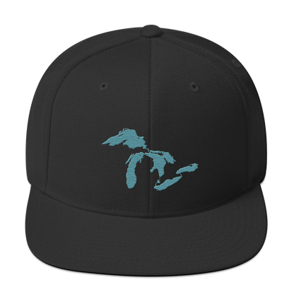 Great Lakes Vintage Snapback (Huron Blue)