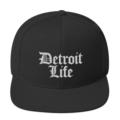 'Detroit Life' Vintage Snapback | 6-Panel