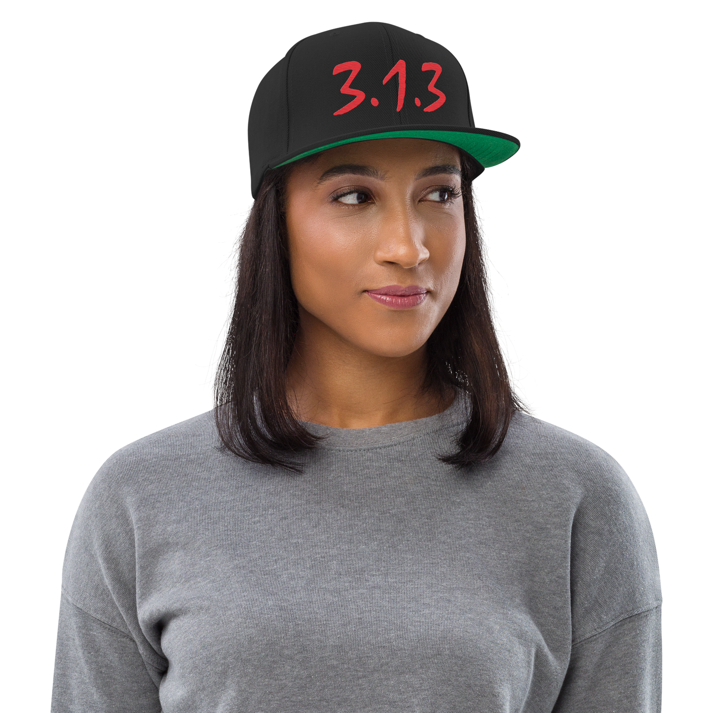 Detroit '313 Vintage Snapback (Compton Font)