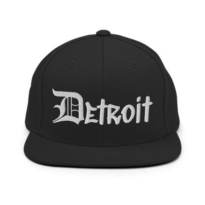 'Detroit' Vintage Snapback (OED Tag Font)