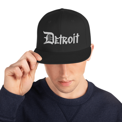 'Detroit' Vintage Snapback (OED Tag Font)