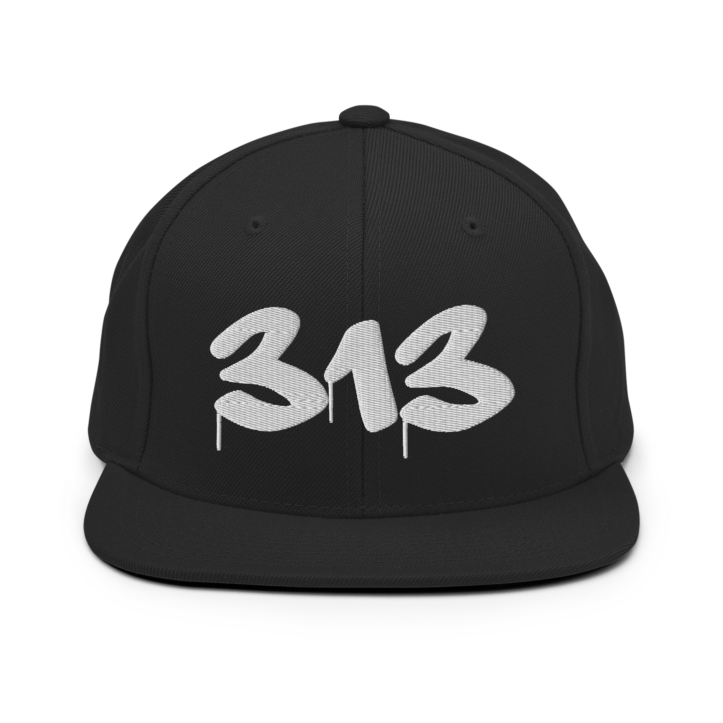 Detroit '313' Vintage Snapback (Tag Font)