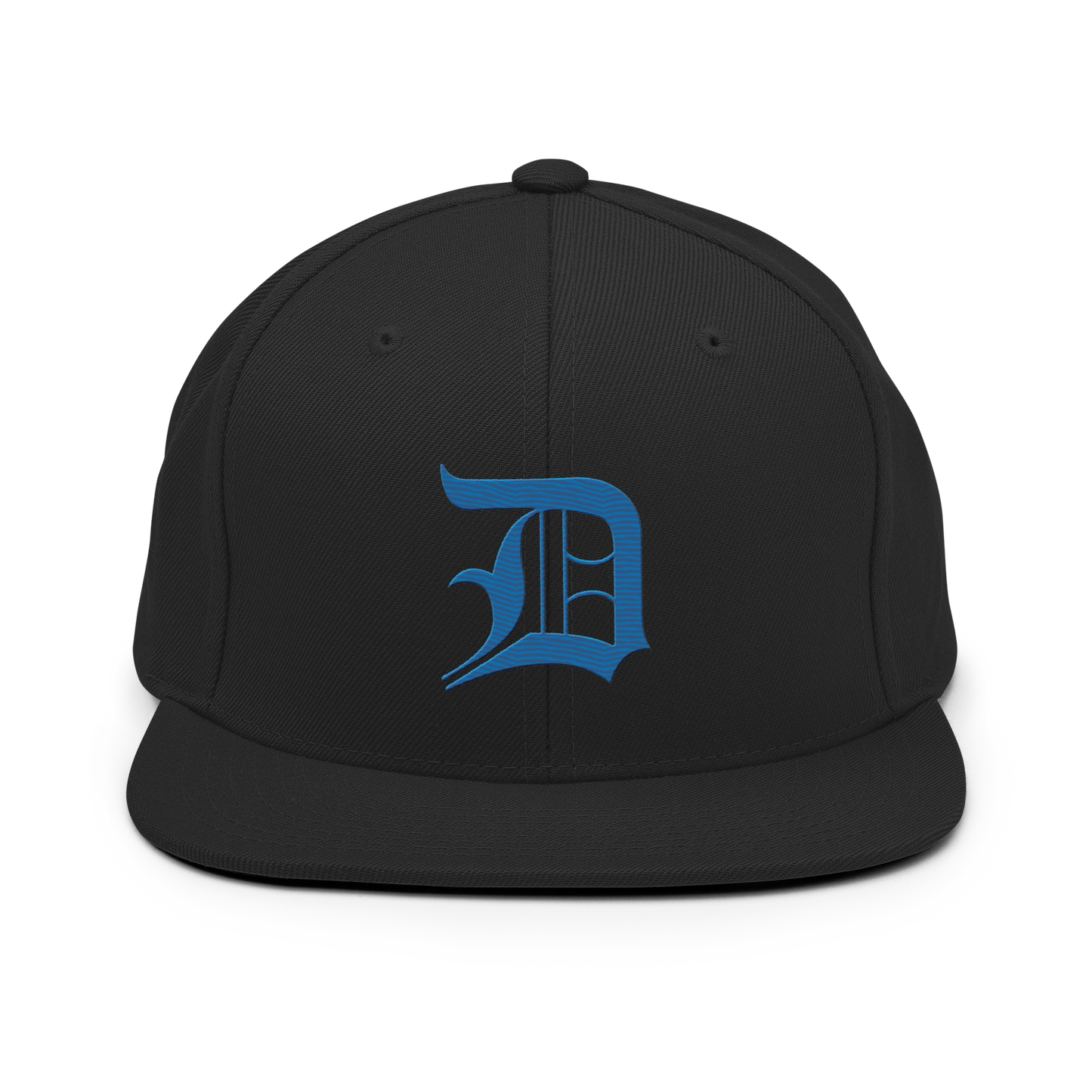 Detroit 'Old English D' Vintage Snapback (Azure)