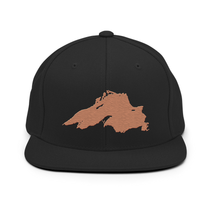 Lake Superior Vintage Snapback | Copper