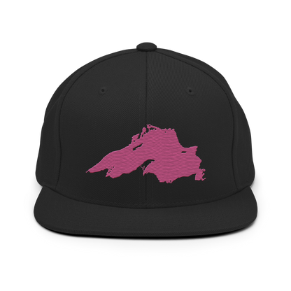 Lake Superior Vintage Snapback | Apple Blossom Pink