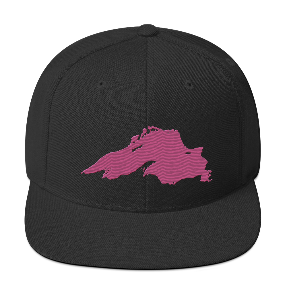 Lake Superior Vintage Snapback | Apple Blossom Pink