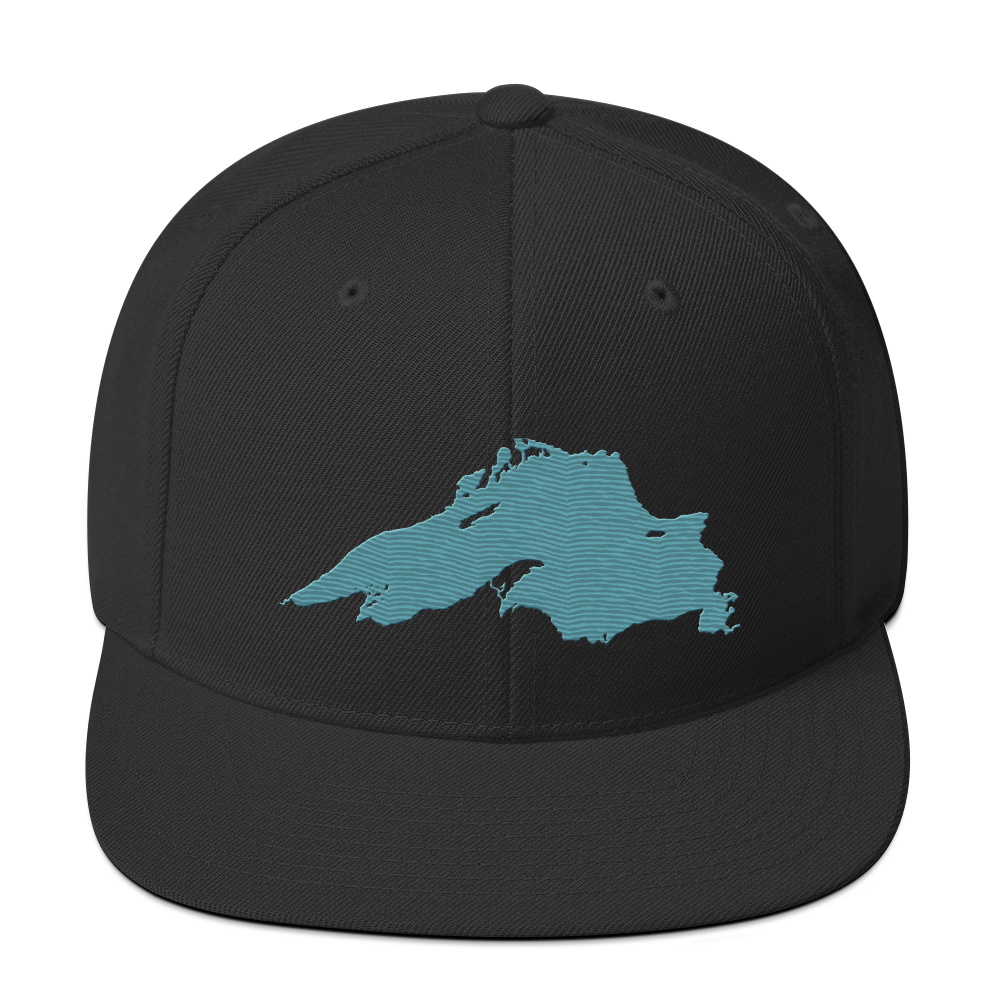 Lake Superior Vintage Snapback | Huron Blue