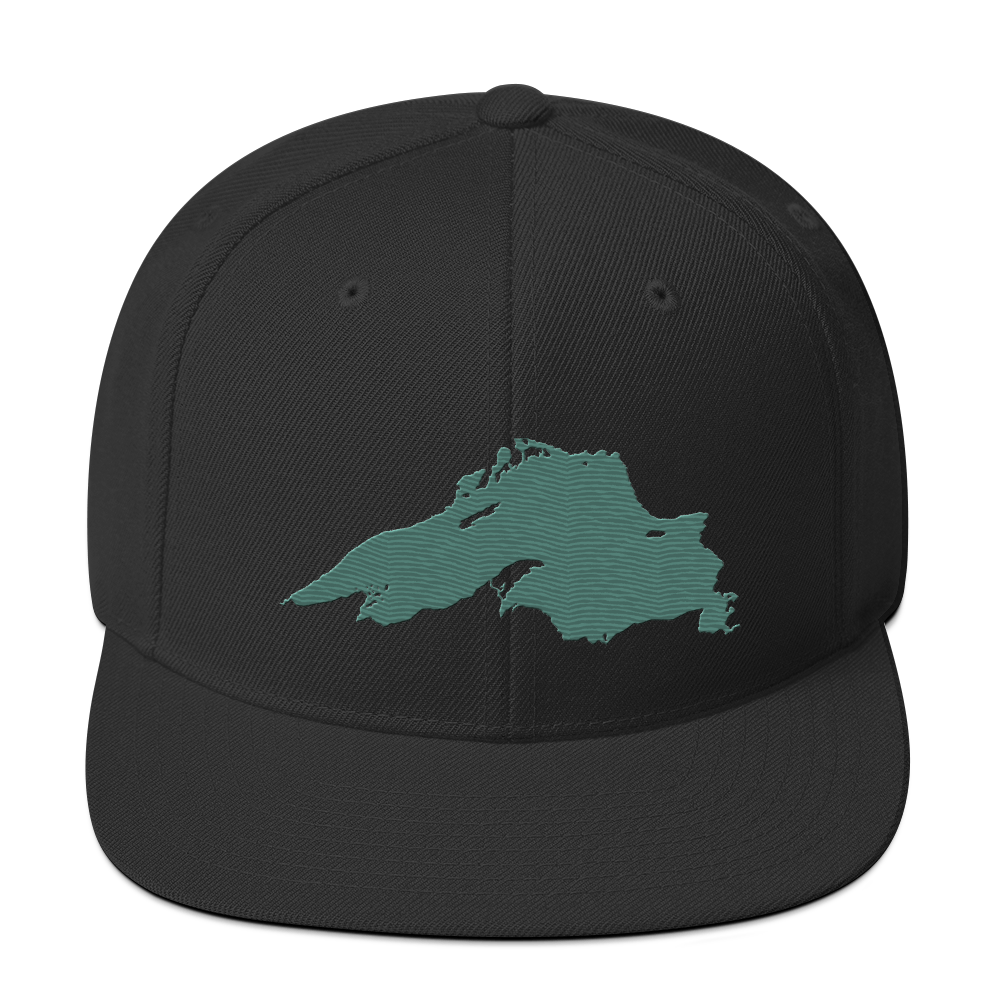 Lake Superior Vintage Snapback | Copper Green