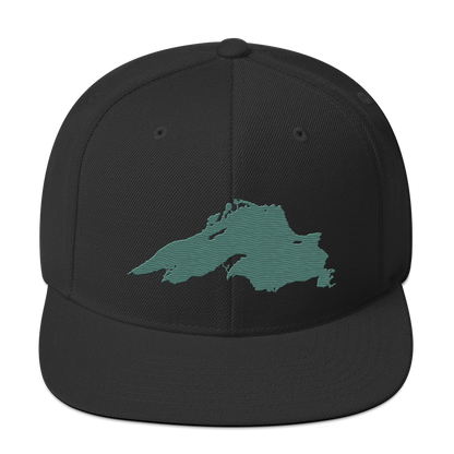 Lake Superior Vintage Snapback | Copper Green