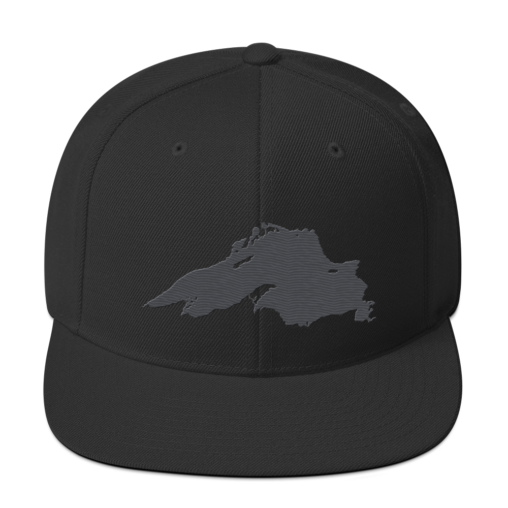 Lake Superior Vintage Snapback | Iron Ore Grey