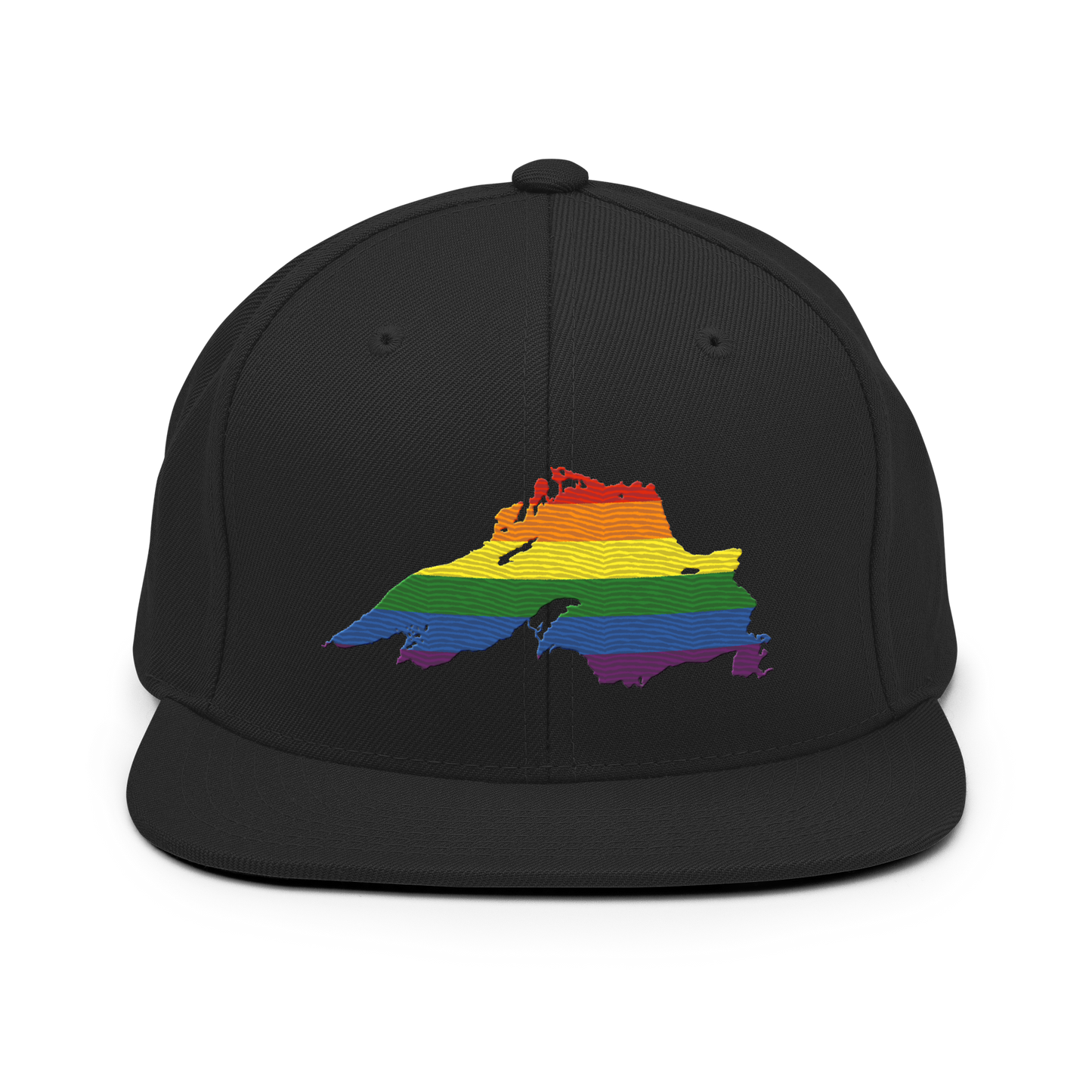 Lake Superior Vintage Snapback | Rainbow Pride Edition