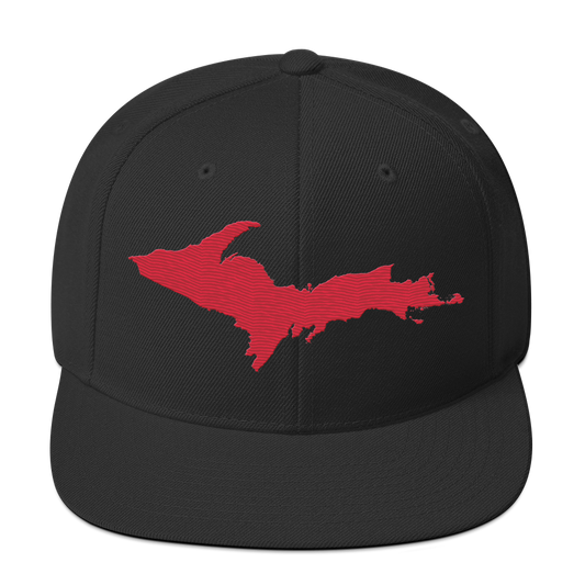 Upper Peninsula Vintage Snapback | Lighthouse Red