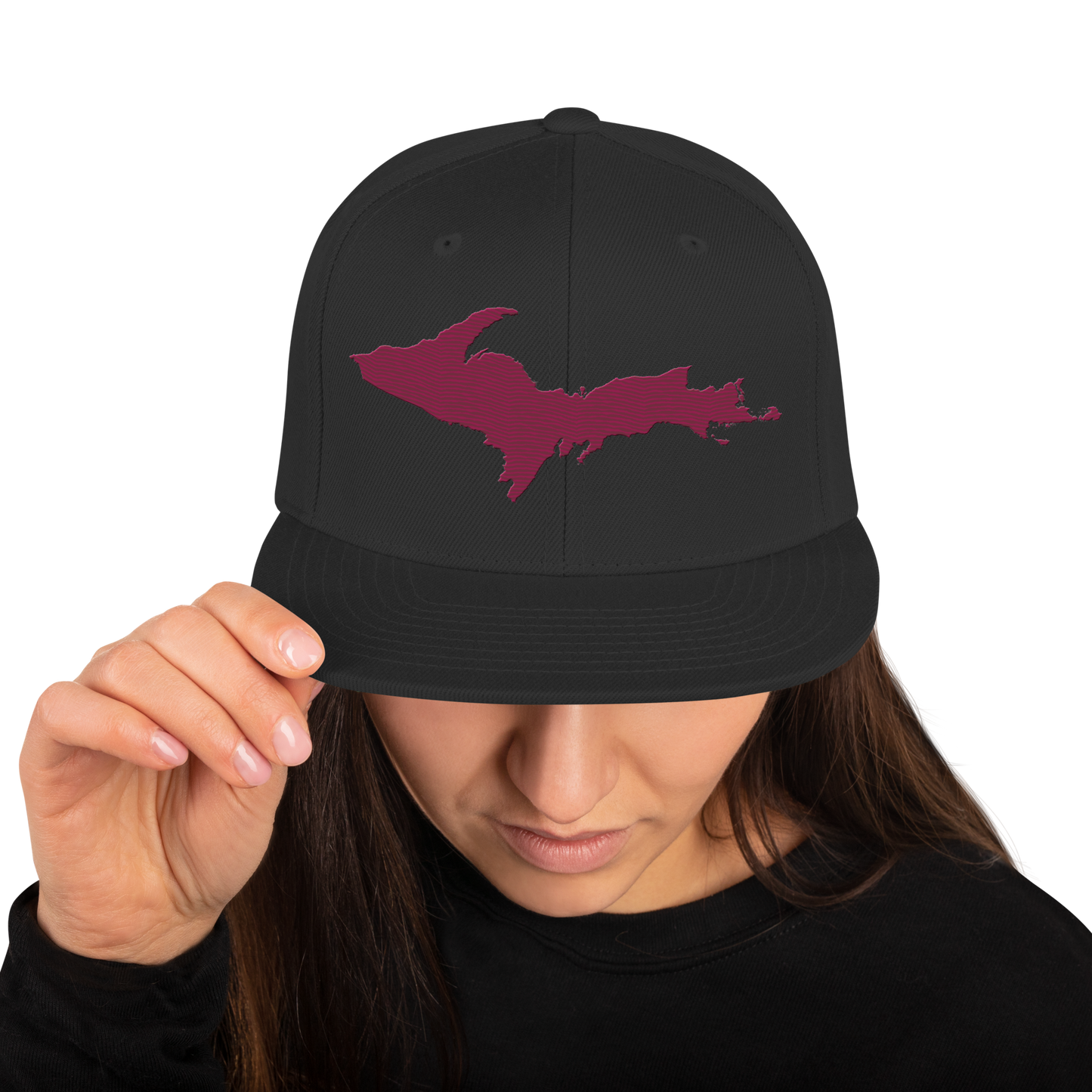 Upper Peninsula Vintage Snapback | Ruby Red