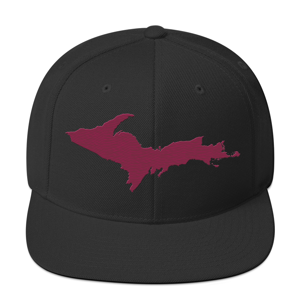 Upper Peninsula Vintage Snapback | Ruby Red