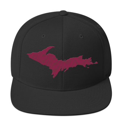 Upper Peninsula Vintage Snapback | Ruby Red