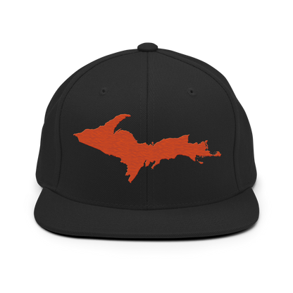 Upper Peninsula Vintage Snapback | Maple Leaf Orange