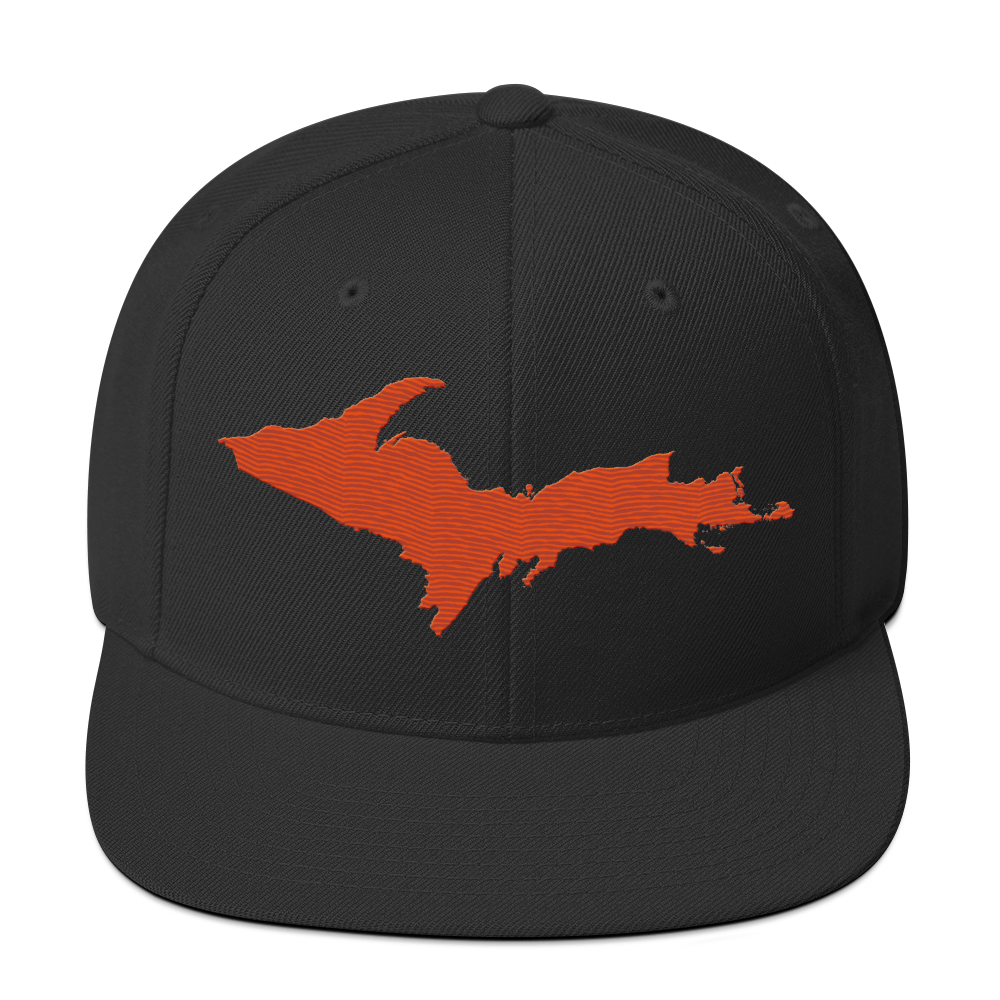 Upper Peninsula Vintage Snapback | Maple Leaf Orange