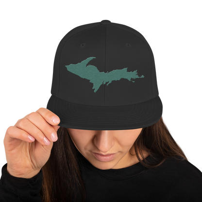 Upper Peninsula Vintage Snapback | Copper Green