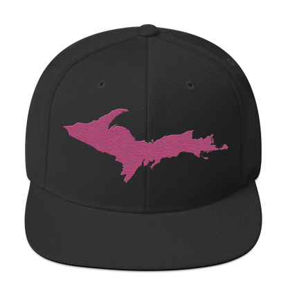 Upper Peninsula Vintage Snapback | Apple Blossom Pink