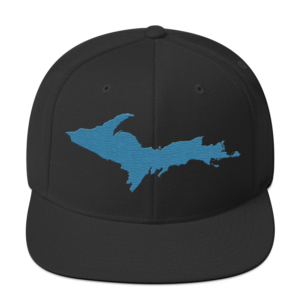 Upper Peninsula Vintage Snapback | Traverse Blue