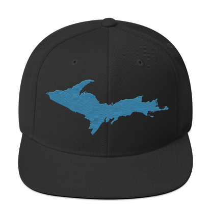 Upper Peninsula Vintage Snapback | Traverse Blue