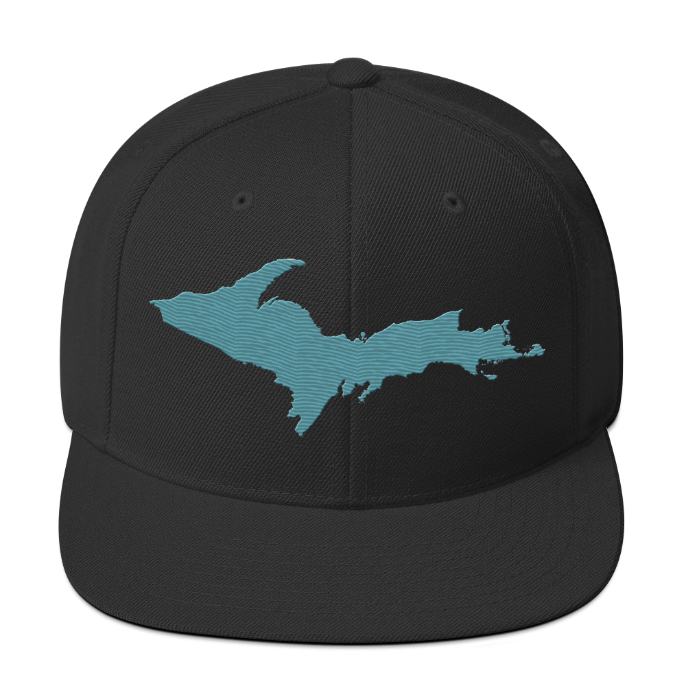 Upper Peninsula Vintage Snapback | Huron Blue