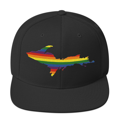 Upper Peninsula Vintage Snapback | Rainbow Pride Edition